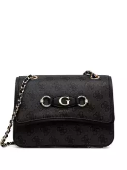 Сумка через плечо Izzy с логотипом 4G GUESS USA, черный