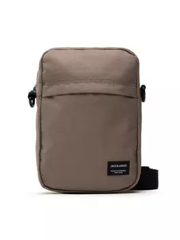 Сумка через плечо Jack&Jones, коричневый