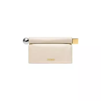 Сумка через плечо Jacquemus La Pochette Rond Carre, цвет Light Ivory