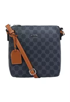 Сумка через плечо Эйфория, молния, экокожа, логотип, кулон, женская PICARD, цвет Jeans