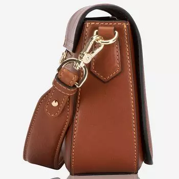 Сумка через плечо Jekyll & Hide Paris Leder 22 cm, коричневый