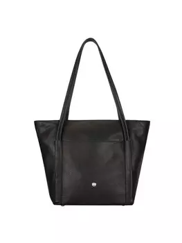 Сумка через плечо Jekyll & Hide RFID Schutz Leder 36 cm, черный