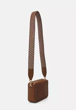 Сумка через плечо JET SET CAMERA BAG STRAP MICHAEL Michael Kors, коричневый