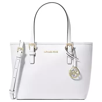 Сумка через плечо Jet Set Coated Canvas Bag, сумка через плечо, женская, очень маленькая MICHAEL KORS