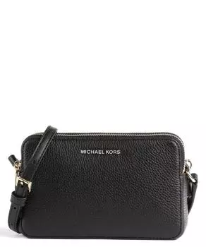 Сумка через плечо Jet Set из зерненой яловой кожи Michael Kors, черный