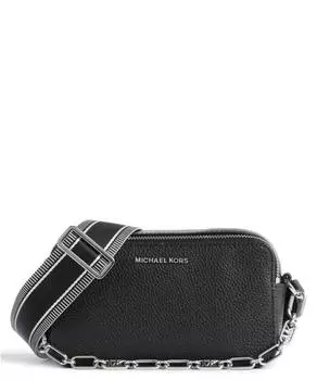 Сумка через плечо Jet Set из зерненой яловой кожи Michael Kors, черный