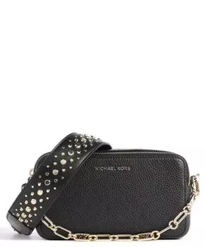 Сумка через плечо Jet Set из зерненой яловой кожи Michael Kors, черный