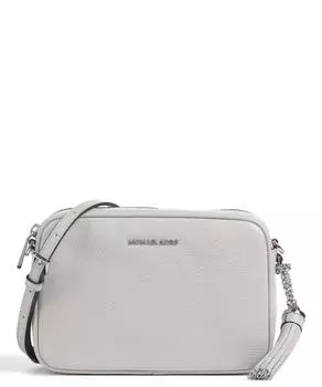 Сумка через плечо Jet set из зерненой яловой кожи Michael Kors, серый