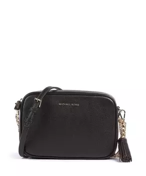 Сумка через плечо jet set из зерненой яловой кожи Michael Kors, коричневый