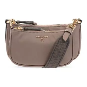 Сумка через плечо Jet Set Nylon Regular для женщин, цвет светлый умбра MICHAEL KORS