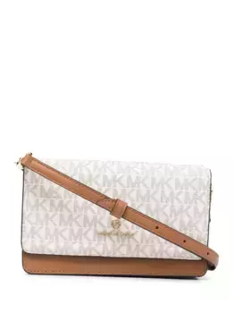 Сумка через плечо Jet Set с логотипом MICHAEL KORS, коричневый