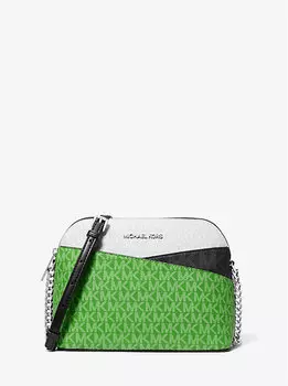 Сумка через плечо Jet set travel с фирменным логотипом и цветными блоками Michael Kors, мультиколор