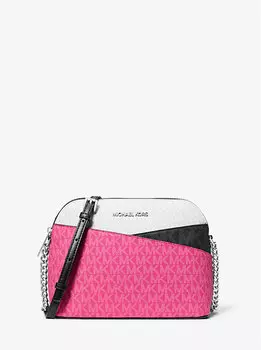 Сумка через плечо Jet set travel с фирменным логотипом и цветными блоками Michael Kors, мультиколор