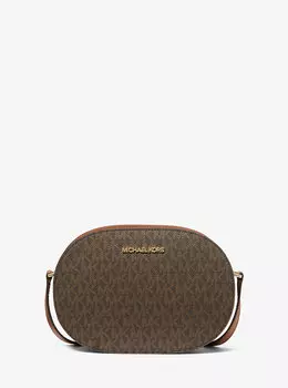 Сумка через плечо Jet Set Travel среднего размера с фирменным логотипом Michael Kors, коричневый