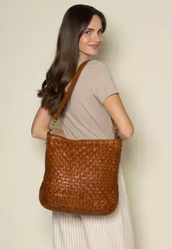 Сумка через плечо JOEN Gusti Leder, коричневый