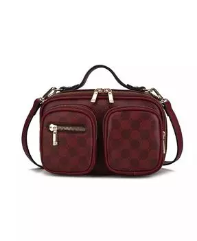 Сумка через плечо Jolene с несколькими карманами от Mia K Mkf Collection, коричневый