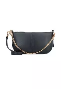 Сумка через плечо Jolie кожаная 24 см FOSSIL, черный