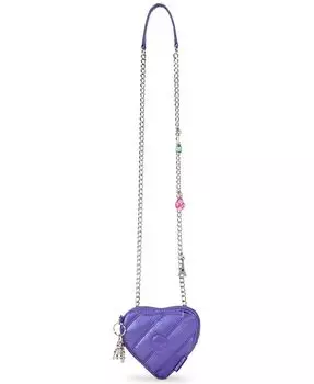 Сумка через плечо Jozi Heart из коллаборации с Emily in Paris Kipling, цвет Glossy Lilac