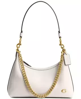 Сумка через плечо Juliet Small 25 из гладкой кожи COACH, белый