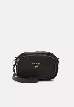 Сумка через плечо JUNIOR MINI CROSSBODY BAG UNISEX Guess, цвет jet black