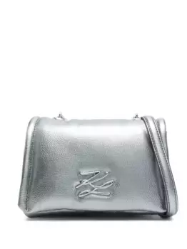 Сумка через плечо K/Autograph KARL LAGERFELD, серый