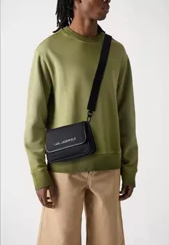 Сумка через плечо K/ESSENTIAL CROSSBODY KARL LAGERFELD, черный