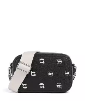 Сумка через плечо K/Ikonik из искусственной кожи Karl Lagerfeld, черный
