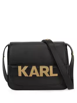 Сумка через плечо K/Letters KARL LAGERFELD, черный
