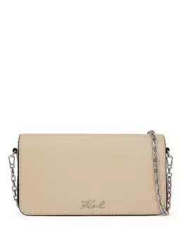 Сумка через плечо K/Signature Karl Lagerfeld, нейтральный цвет