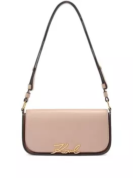 Сумка через плечо K/Signature Karl Lagerfeld, нейтральный цвет