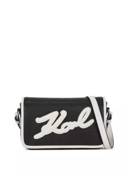 Сумка через плечо K/Signature KARL LAGERFELD, черный