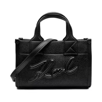 Сумка через плечо к/скуаре Karl Lagerfeld, черный