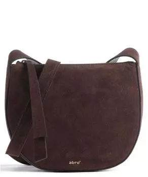 Сумка через плечо Kaleido Lulu из матовой кожи Abro, коричневый