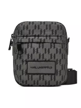 Сумка через плечо KARL LAGERFELD A1M30412, серый