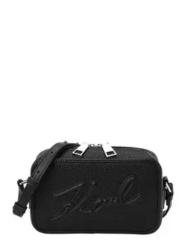 Сумка через плечо Karl Lagerfeld Crossbody Bag Grainy, черный