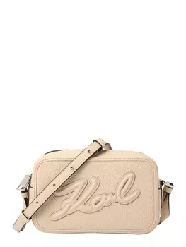 Сумка через плечо Karl Lagerfeld Crossbody Bag Skuare, песочный