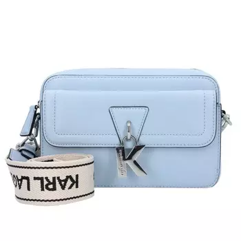 Сумка через плечо Karl Lagerfeld Crossbody Bag Lock, синий