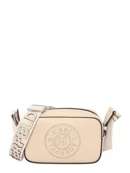 Сумка через плечо Karl Lagerfeld Crossbody Bag, бежевый