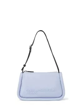 Сумка через плечо KARL LAGERFELD JEANS Shoulder Puffy, небесно-голубой