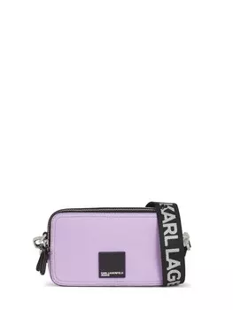 Сумка через плечо KARL LAGERFELD JEANS, светло-фиолетовый