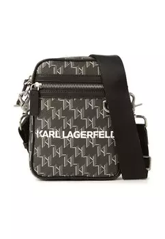Сумка через плечо Karl Lagerfeld Monogram Klassik, черный
