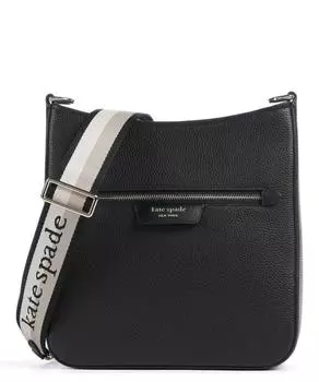 Сумка через плечо Katy из зерненой коровьей кожи Kate Spade New York, черный