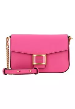 Сумка через плечо KATY TEXTURED FLAP CHAIN CROSSBODY kate spade new york, энергичный розовый
