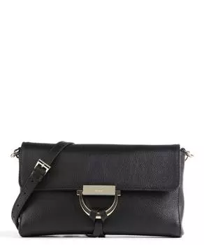 Сумка через плечо Kavir Temi из зерненой яловой кожи Abro, черный