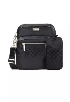 Сумка через плечо Kazar Joline с чехлом 26 cm, черный