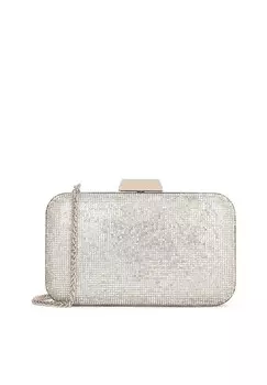 Сумка через плечо Kazar, серебро