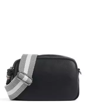 Сумка через плечо Keep on smile из переработанной кожи Fredsbruder, черный