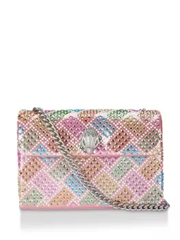 Сумка через плечо Kensington среднего размера Kurt Geiger London, розовый