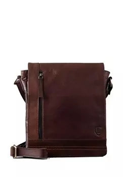 Сумка через плечо KESWICK MEDIUM MESSENGER BAG - Across body bag Lakeland Leather, коричневый