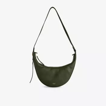 Сумка через плечо Khaite Августина маленькая кожаная, зеленый